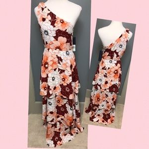 RACHEL Rachel Roy One Shoulder Dress